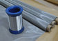 100% Polyester 140 Micron Screen Stainless Steel Mesh Fabric High Air Permeability