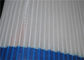 White MSDS Polyester Mesh Belt Customized Width And Ring Diameter