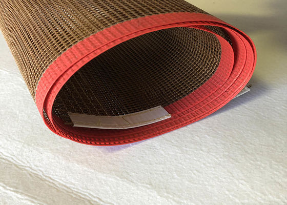 nastro trasportatore di Ptfe di resistenza agli'agenti atmosferici di 300mm per industria della carta