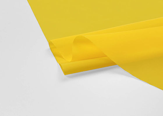 serigrafia di nylon Mesh Roll di colore giallo 43T 110